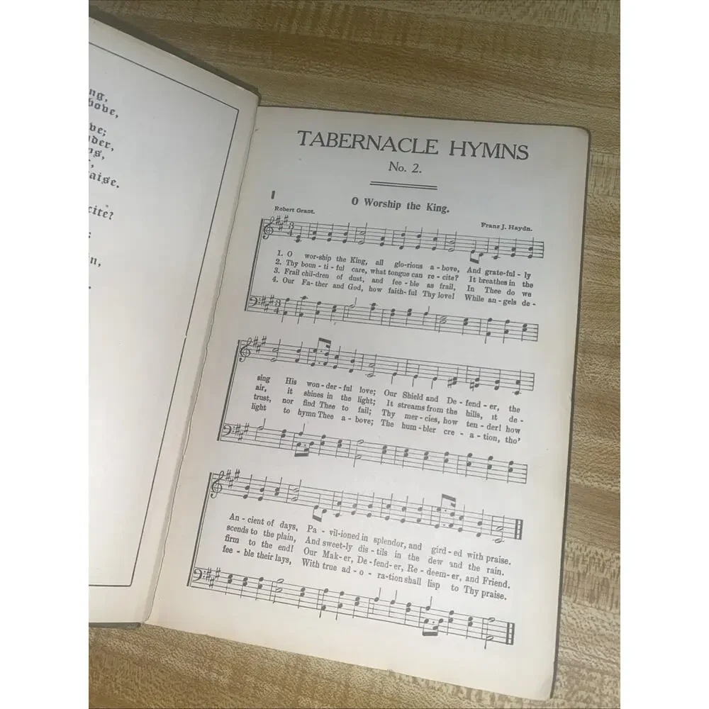 Vtg Tabernacle Hymns Number 2 Hymnal 1937 Tabernacle Publishing Chicago USA